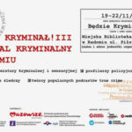 Festiwal "Będzie Kryminał"